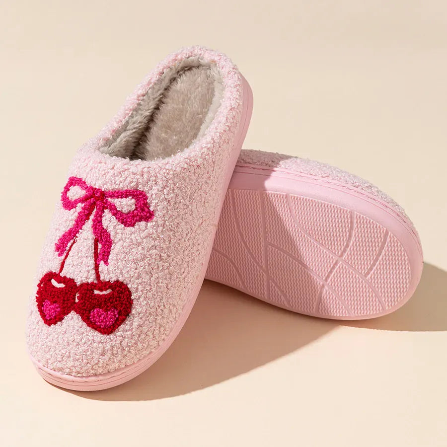 Chausson Fantaisie Femme Cherry