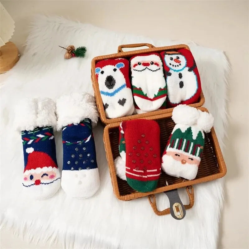 Chausson Chaussette Enfant - Edition Noel