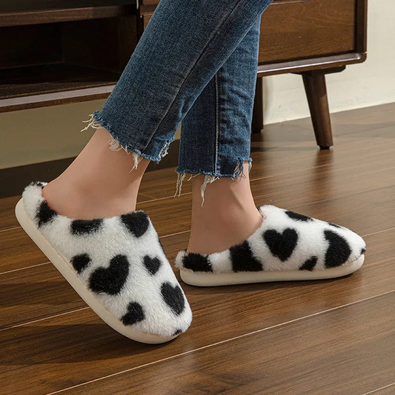 Chausson Confort pour Femme - Petits Coeurs
