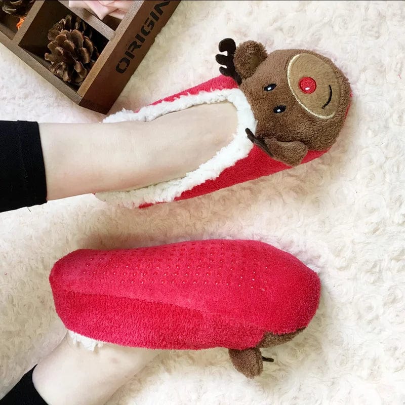 Chausson de Noel Femme - Doux et Fourré