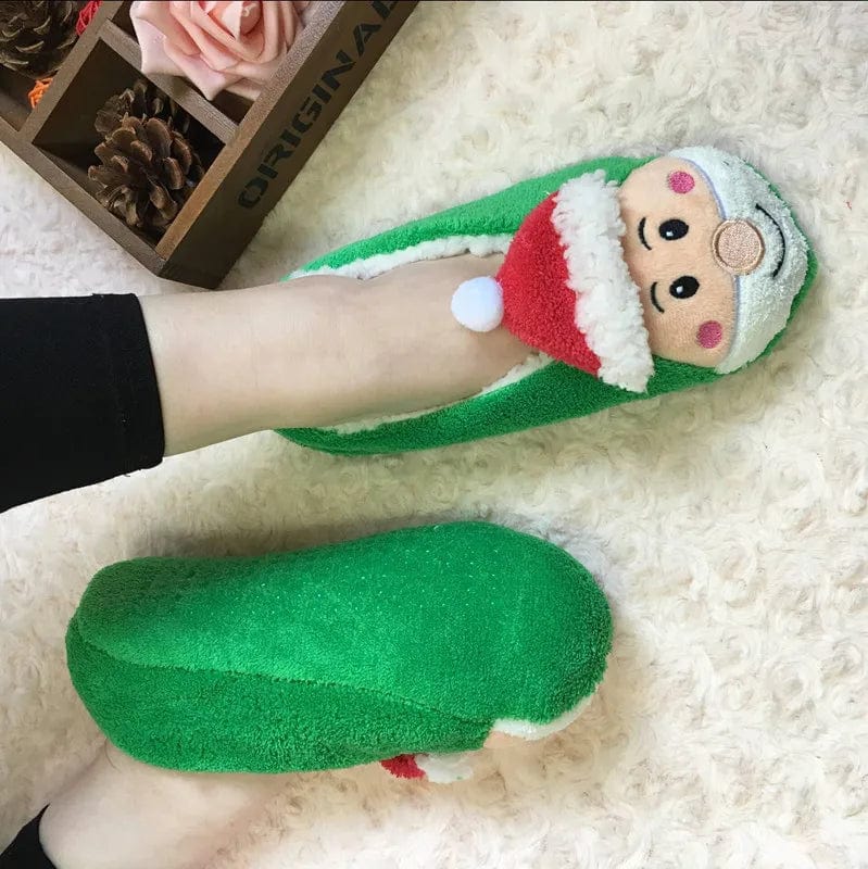 Chausson de Noel Femme - Doux et Fourré