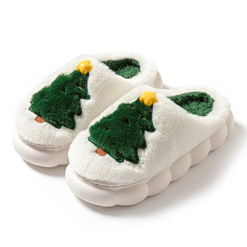 Chausson de Noel Femme - Sapin