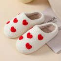 Chaussons En Coton Pour Femmes Style Cartoon - Intérieur Douillet Et Chaud - Semelle TPR Antidérapante - Plusieurs Tailles - 1