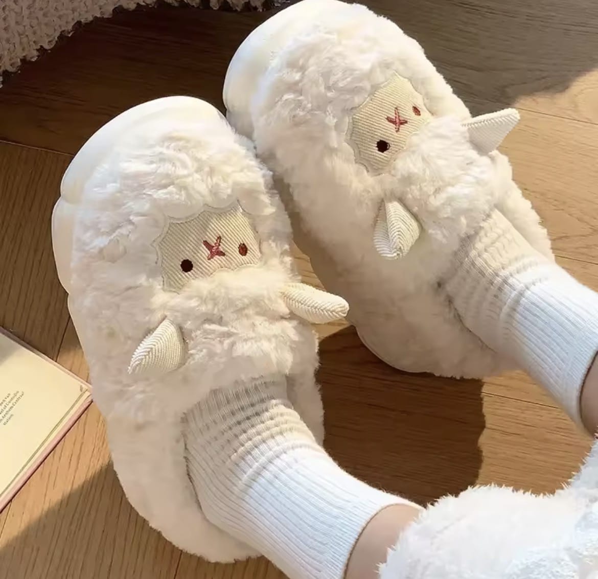 Chausson Femme Mouton