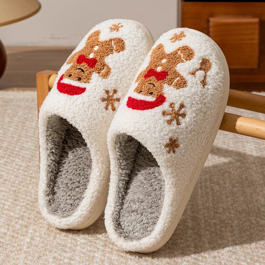 Chausson de Noel Femme - Gingerbread