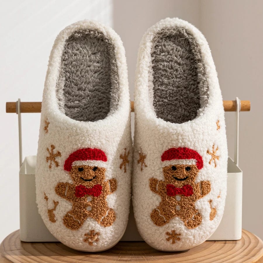 Chausson de Noel Femme - Gingerbread