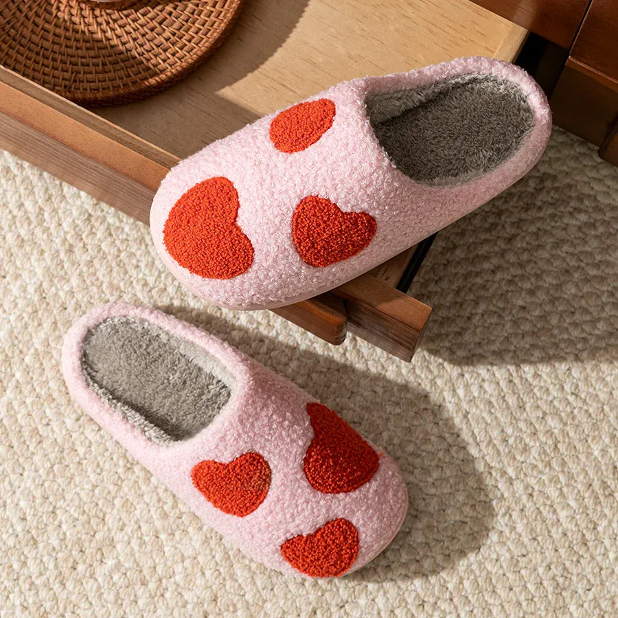 Chausson Confort pour Femme - Coeur