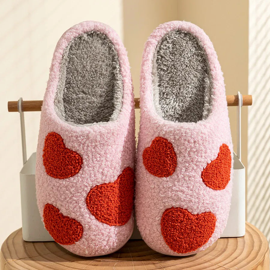 Chausson Confort pour Femme - Coeur