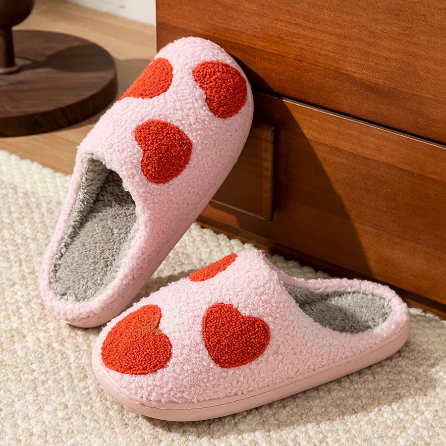 Chausson Confort pour Femme - Coeur