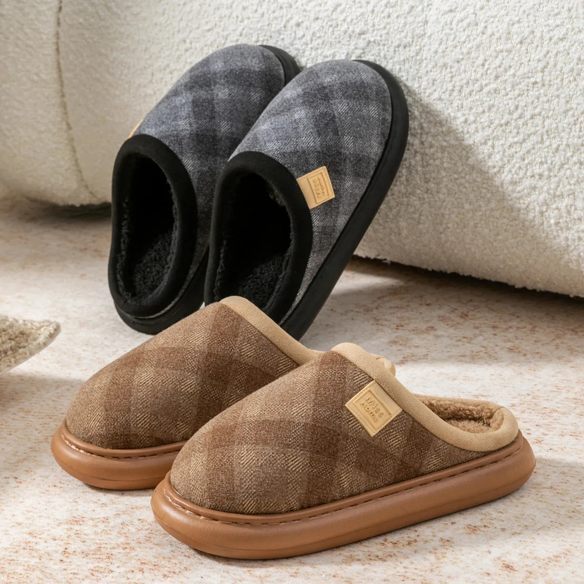 Chausson Homme Confortable et Chaud