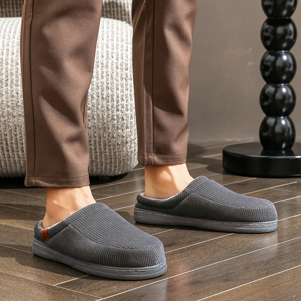 Chausson Homme Moderne - Confort et Chaud