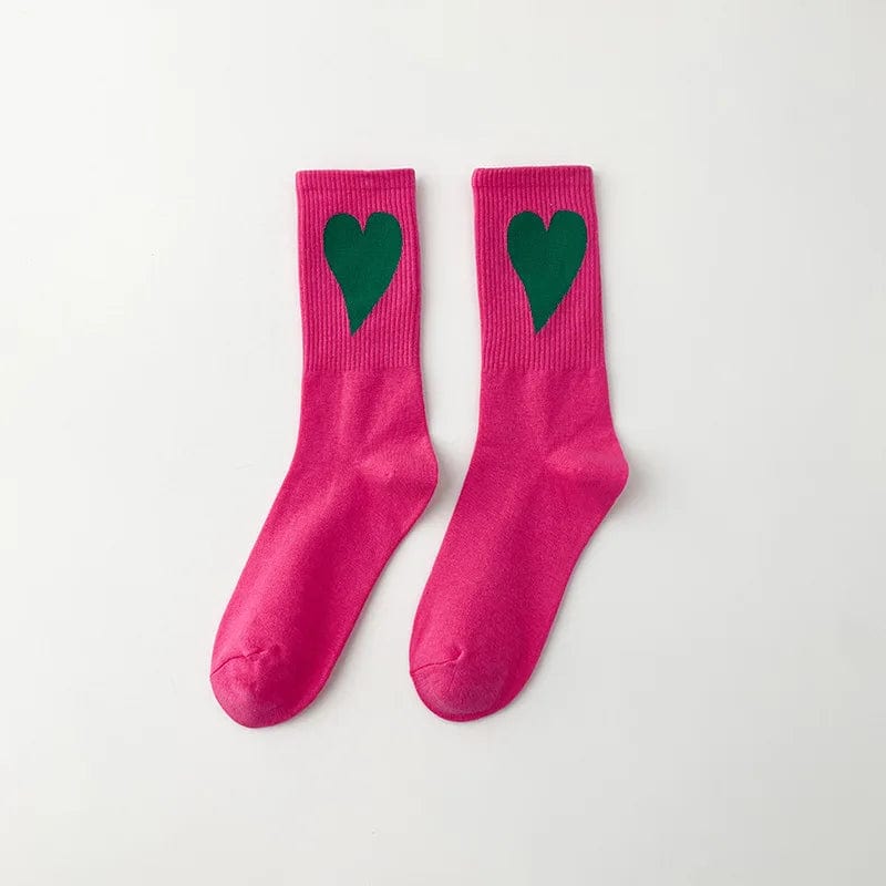 Chaussettes Coeur Femme - Cute Edition