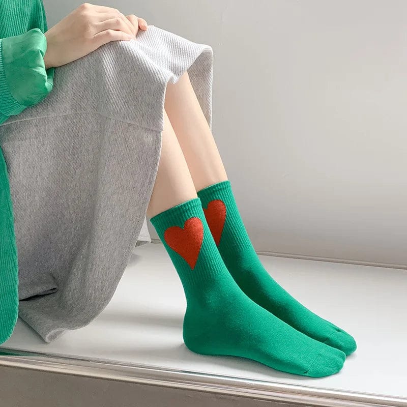 Chaussettes Coeur Femme - Cute Edition