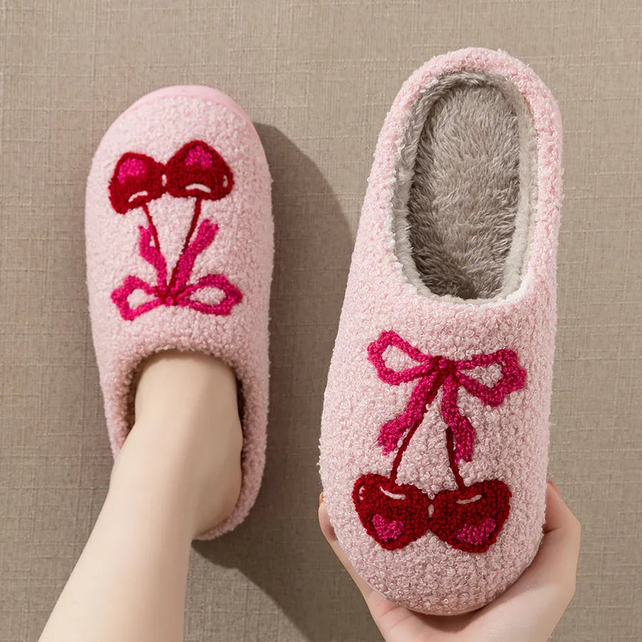 Chausson Fantaisie Femme Cherry