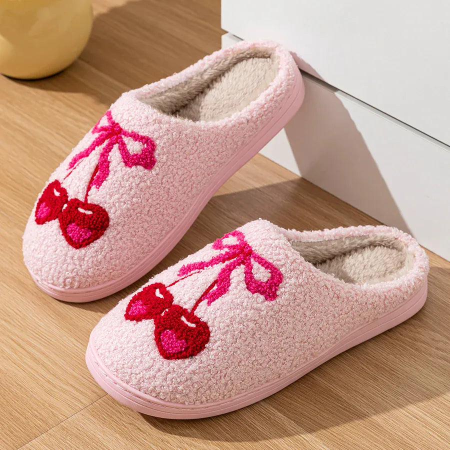 Chausson Fantaisie Femme Cherry