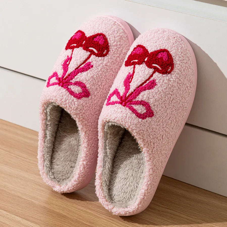 Chausson Fantaisie Femme Cherry