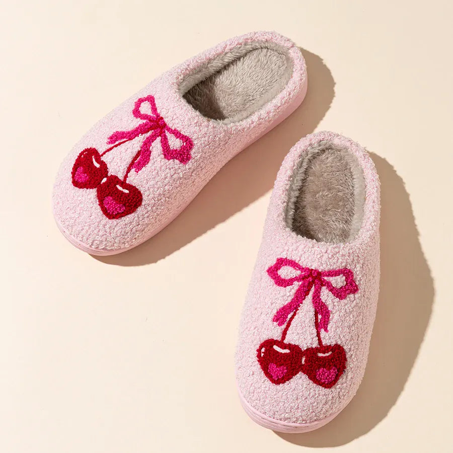 Chausson Fantaisie Femme Cherry
