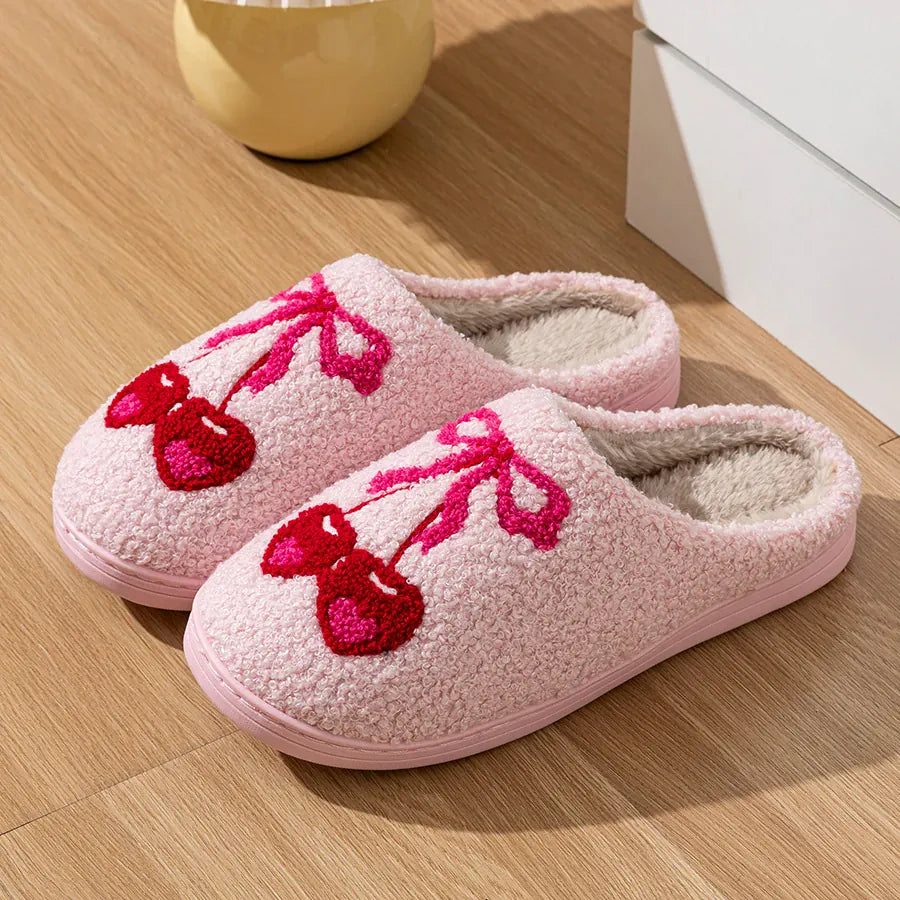 Chausson Fantaisie Femme Cherry
