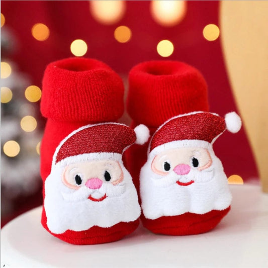 Chaussette Chausson Bébé - Edition Noel