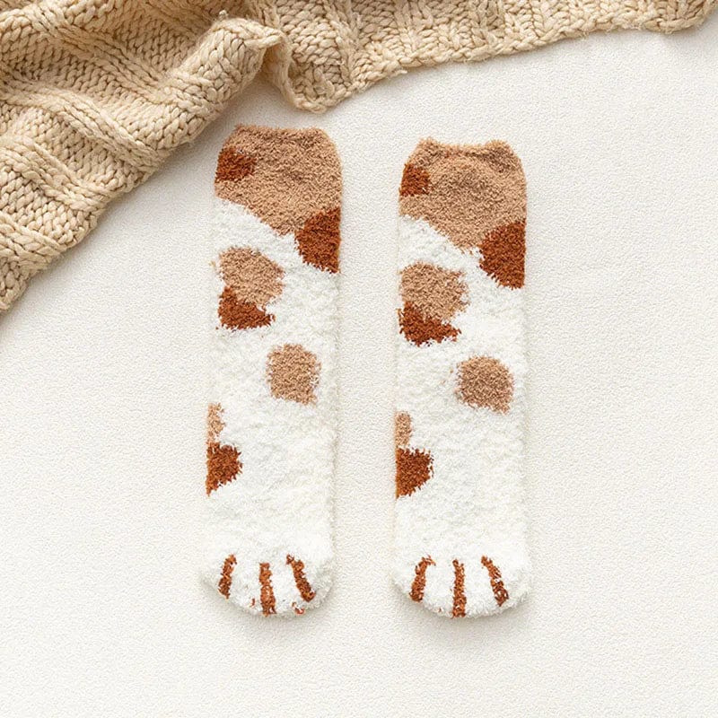 Chaussettes Fantaisies Femme - Pattes d'animaux