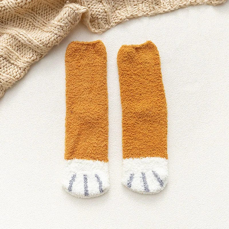 Chaussettes Fantaisies Femme - Pattes d'animaux