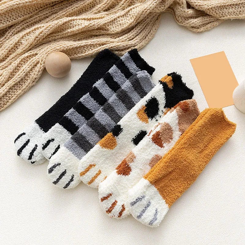 Chaussettes Fantaisies Femme - Pattes d'animaux