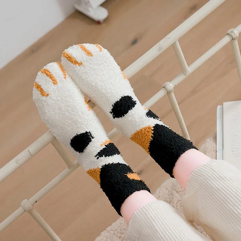 Chaussettes Fantaisies Femme - Pattes d'animaux