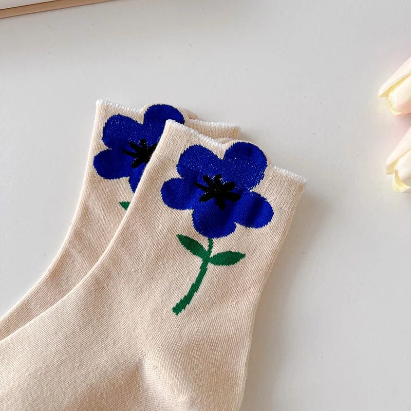 Chaussettes Fleur Femme - Cute Edition