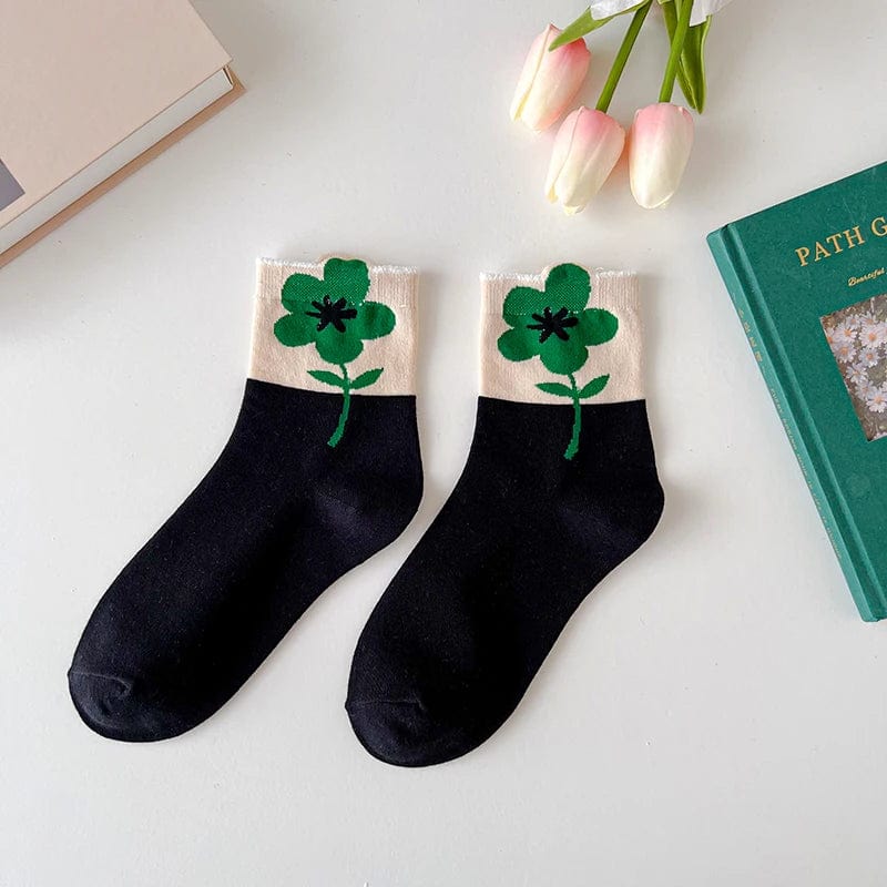 Chaussettes Fleur Femme - Cute Edition