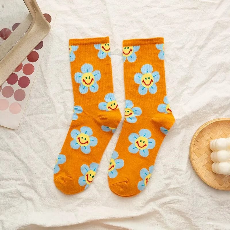 Chaussettes Fleurs Femme - Cute Edition