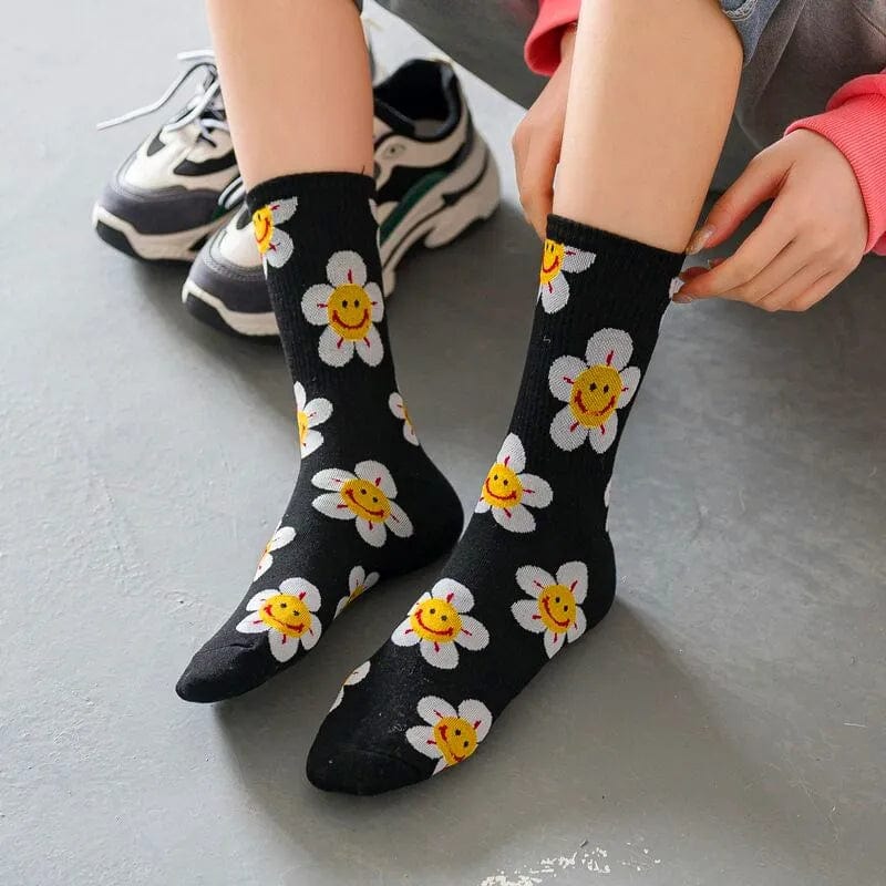 Chaussettes Fleurs Femme - Cute Edition