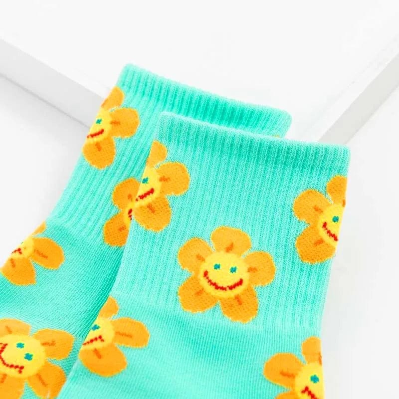 Chaussettes Fleurs Femme - Cute Edition