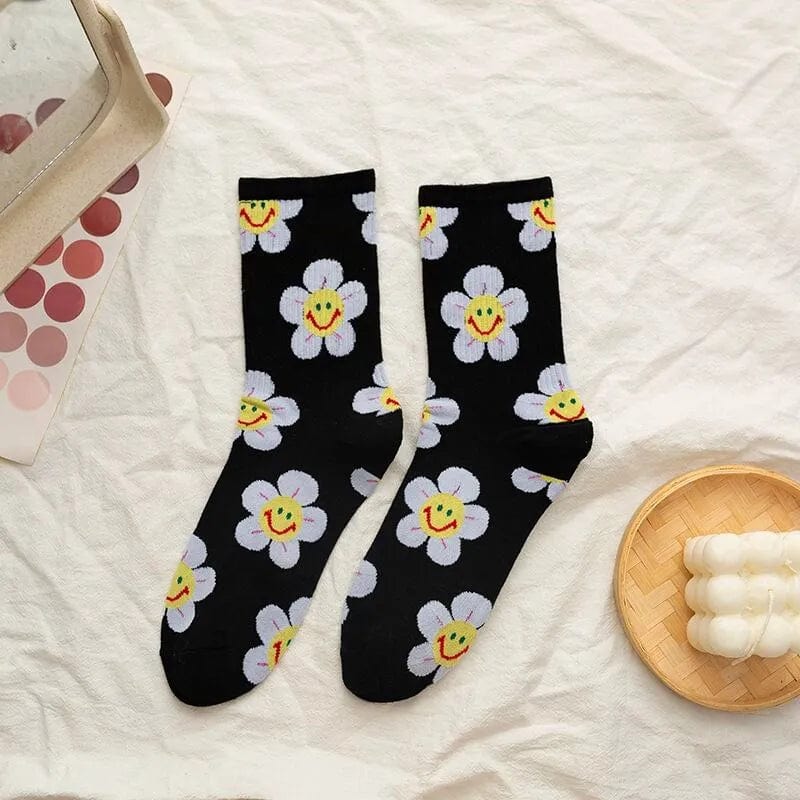 Chaussettes Fleurs Femme - Cute Edition