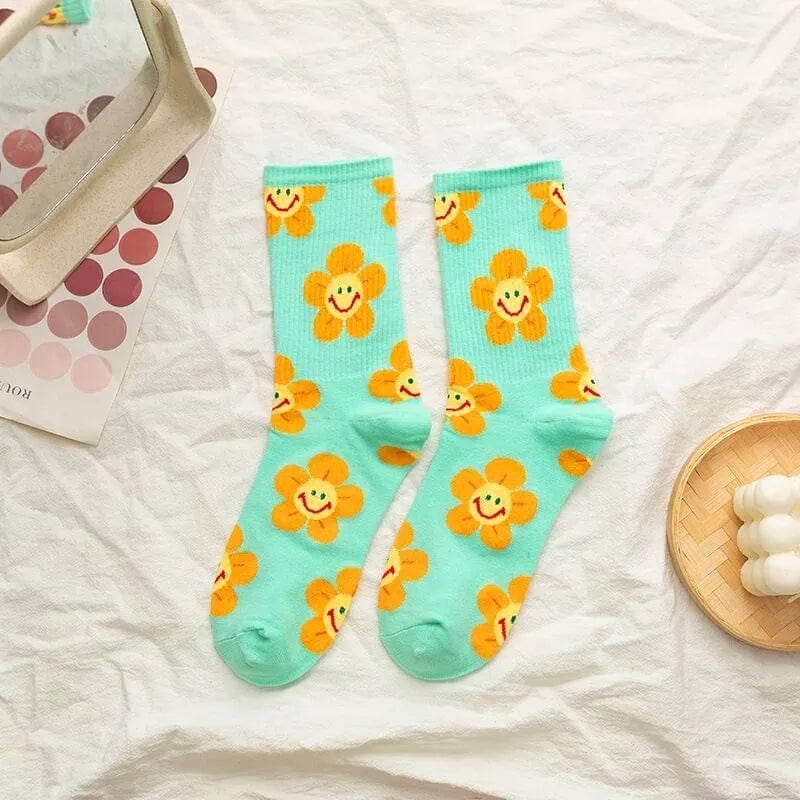 Chaussettes Fleurs Femme - Cute Edition