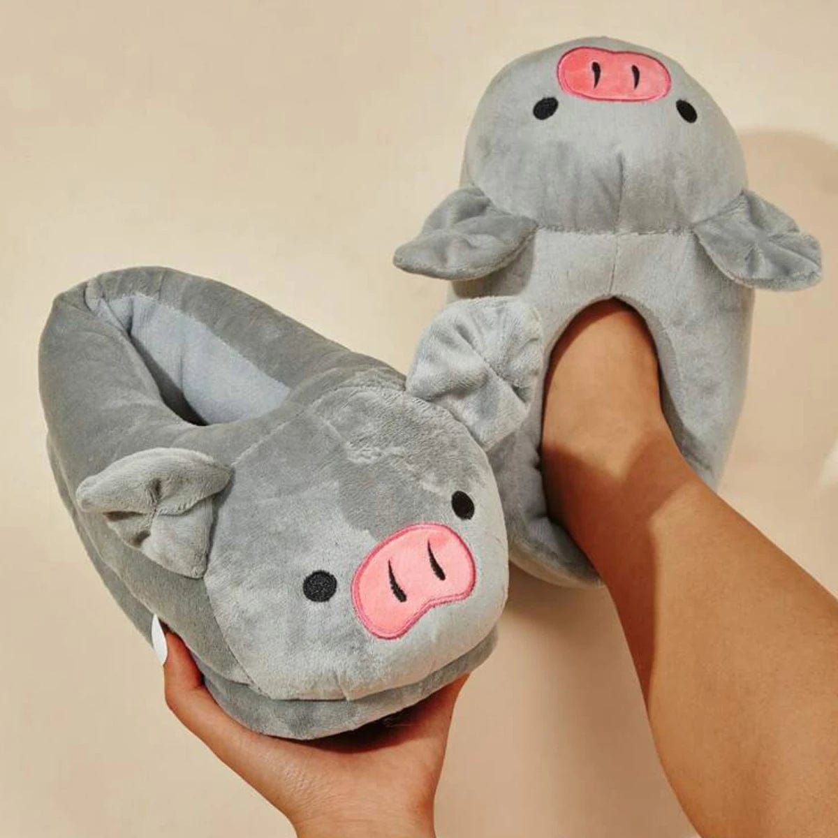 Chausson Animaux Femme - Cochon