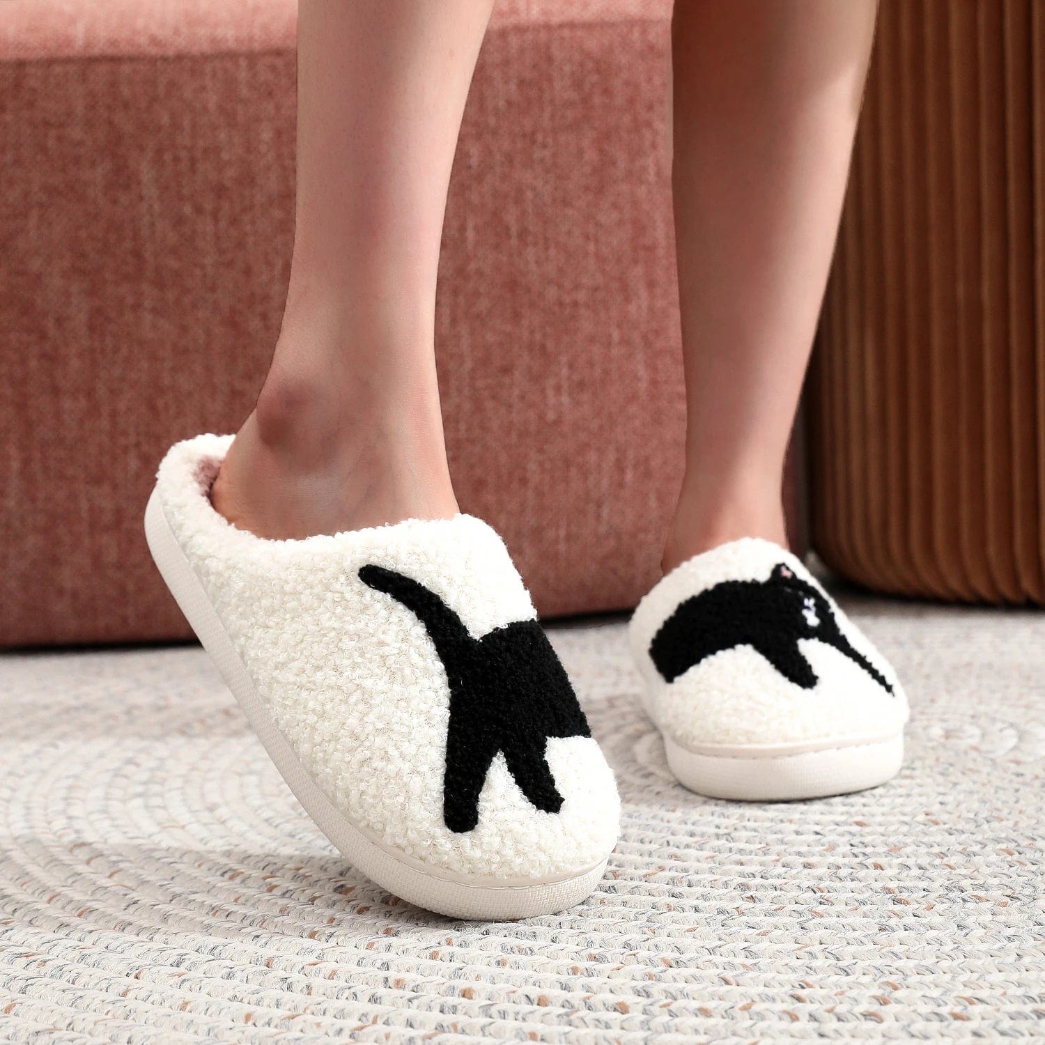 Chausson Chat Femme