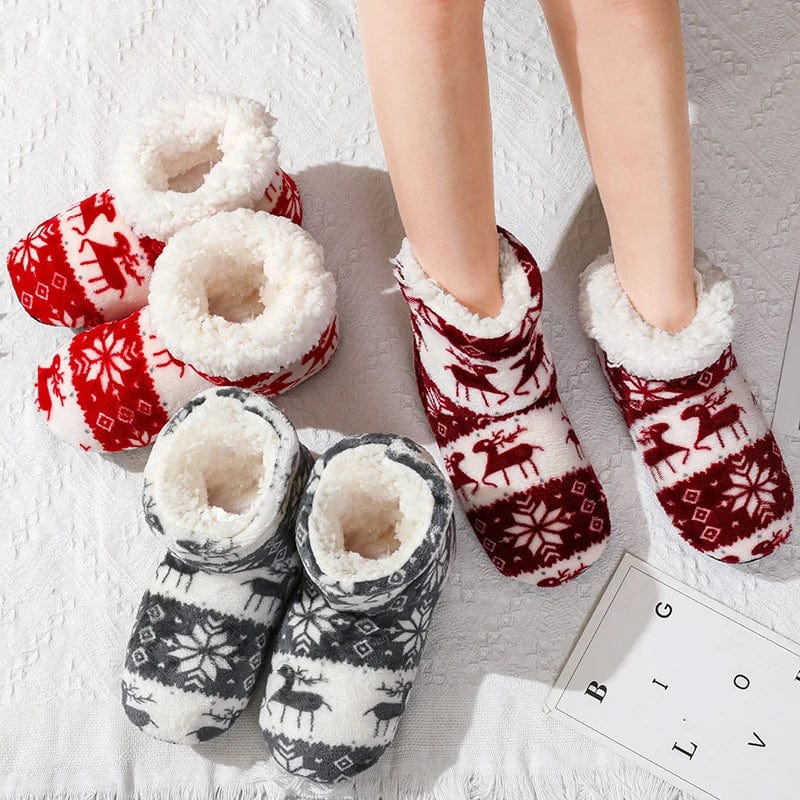 Bottines Chausson de Noel pour Femme