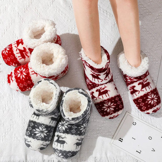 Bottines Chausson de Noel pour Femme