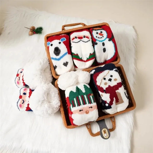 Chausson Chaussette Enfant - Edition Noel
