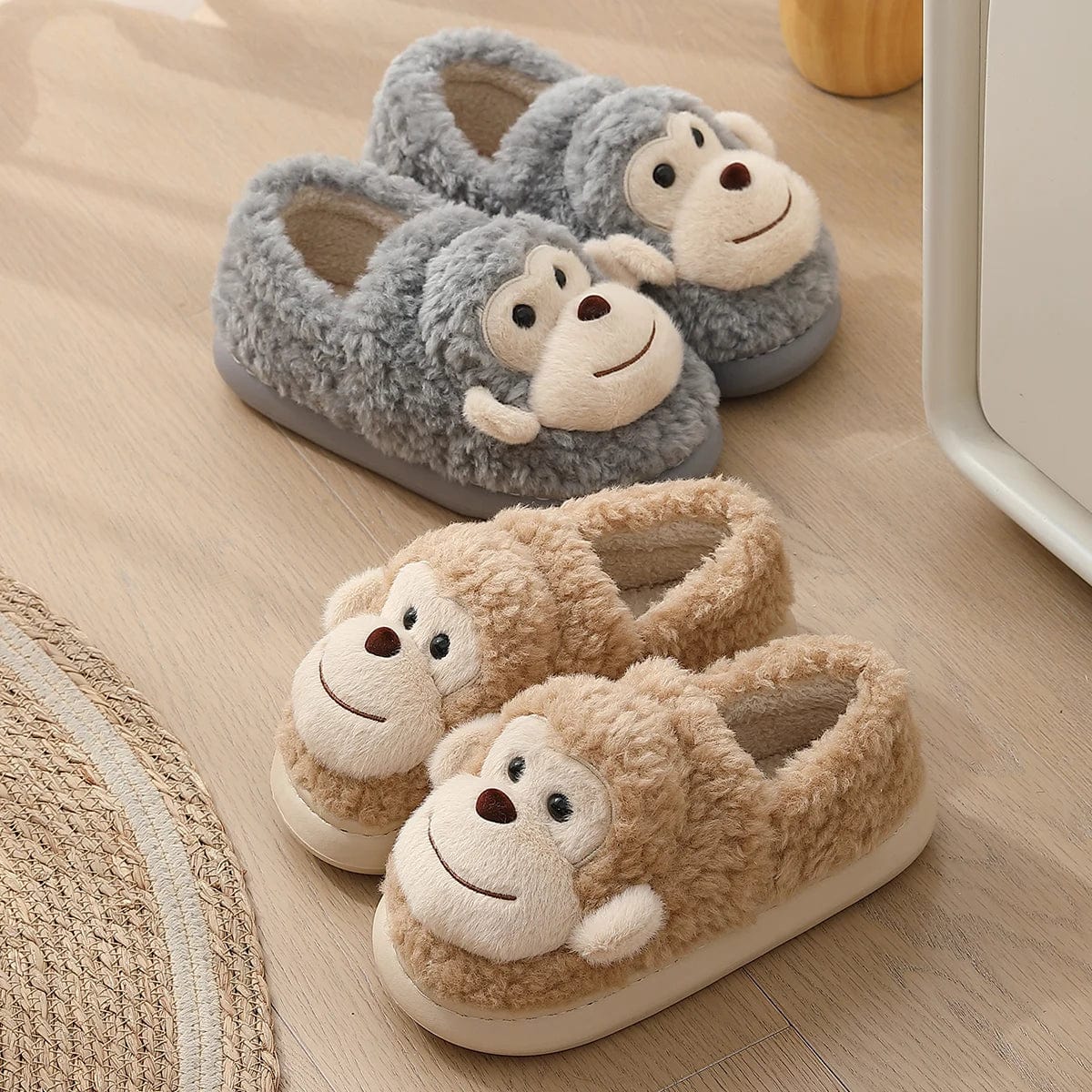 Chausson Confort pour Femme - Monkey