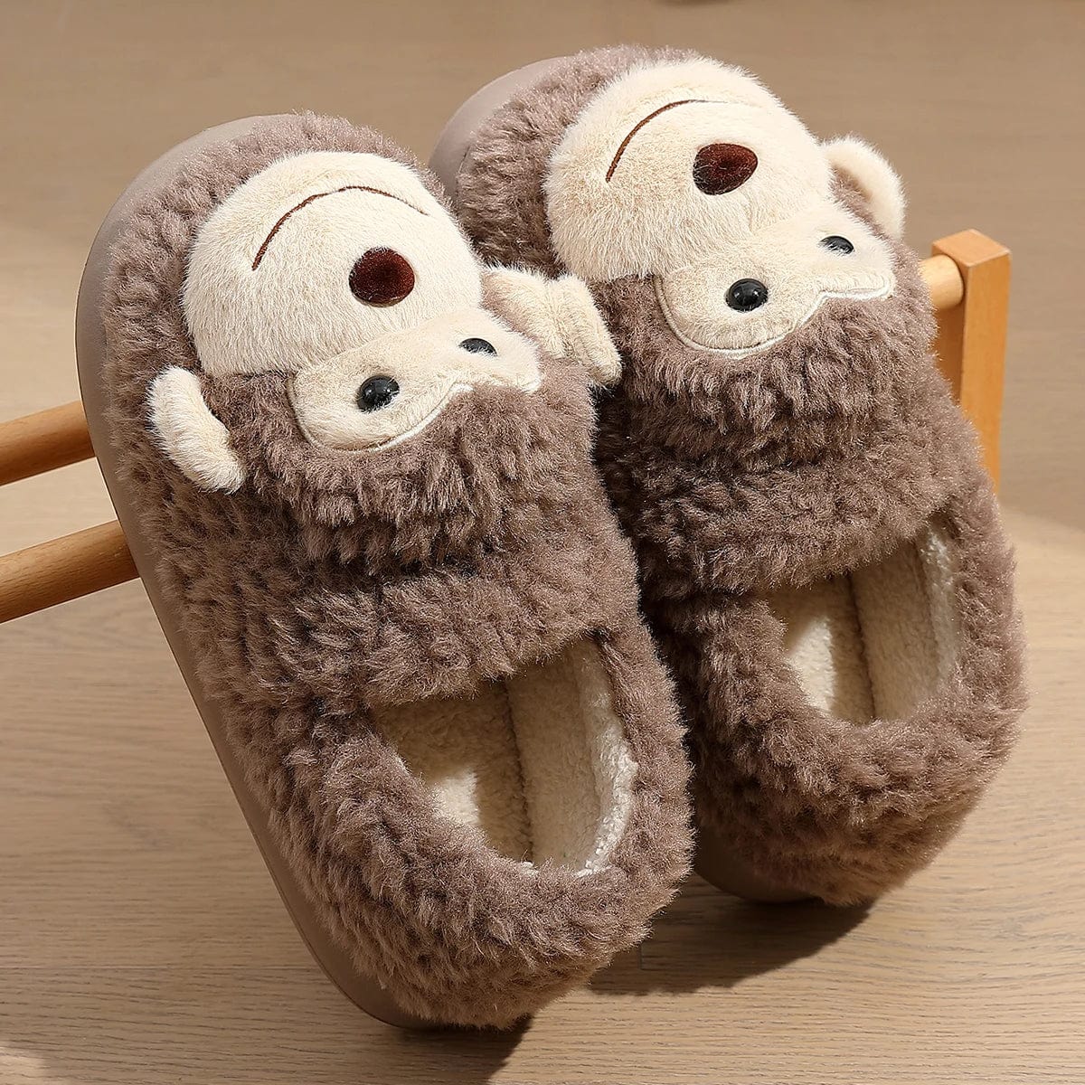 Chausson Confort pour Femme - Monkey