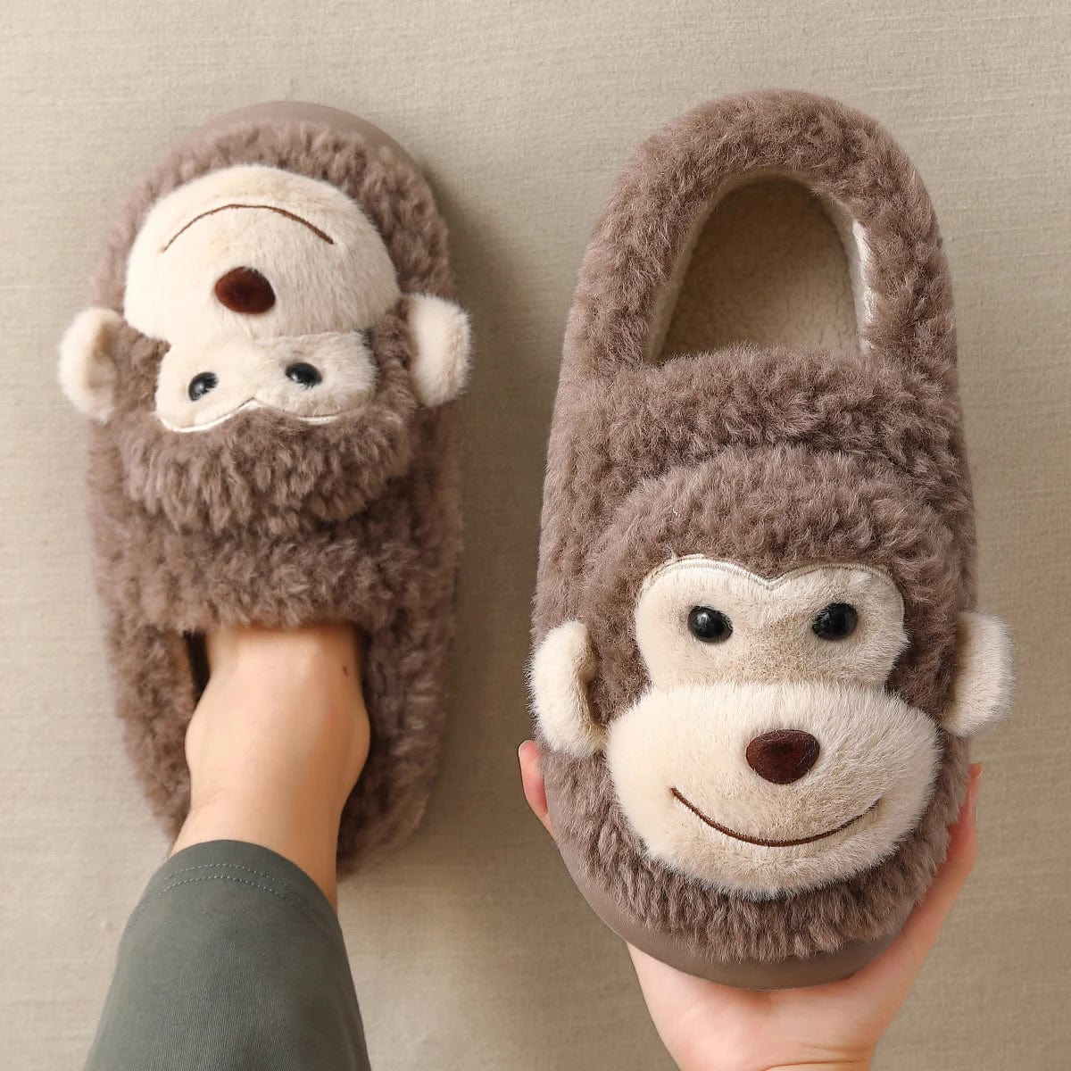 Chausson Confort pour Femme - Monkey