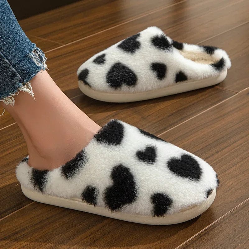 Chausson Confort pour Femme - Petits Coeurs