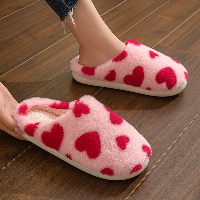 Chausson Confort pour Femme - Petits Coeurs