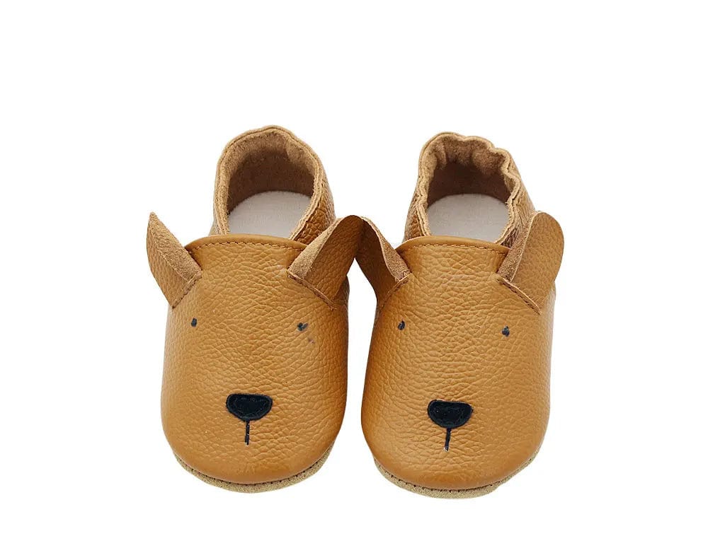 Chausson Cuir Bébé - Animaux