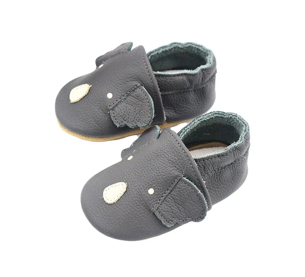 Chausson Cuir Bébé - Animaux