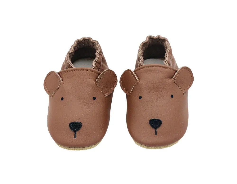 Chausson Cuir Bébé - Animaux