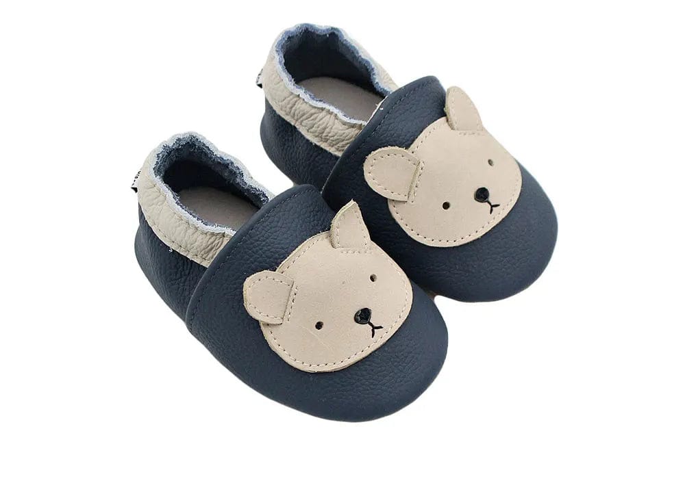 Chausson Cuir Bébé - Animaux