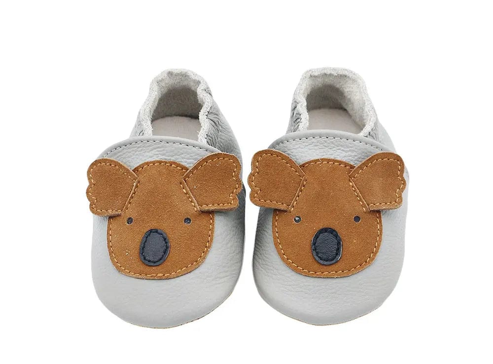 Chausson Cuir Bébé - Animaux