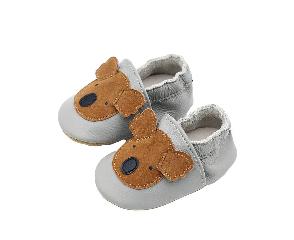 Chausson Cuir Bébé - Animaux